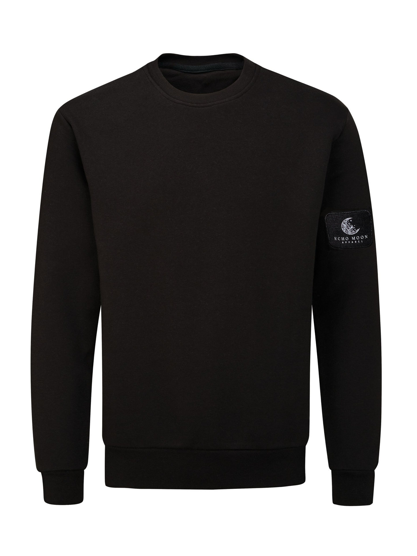 Echo Moon black OG sweatshirt front side